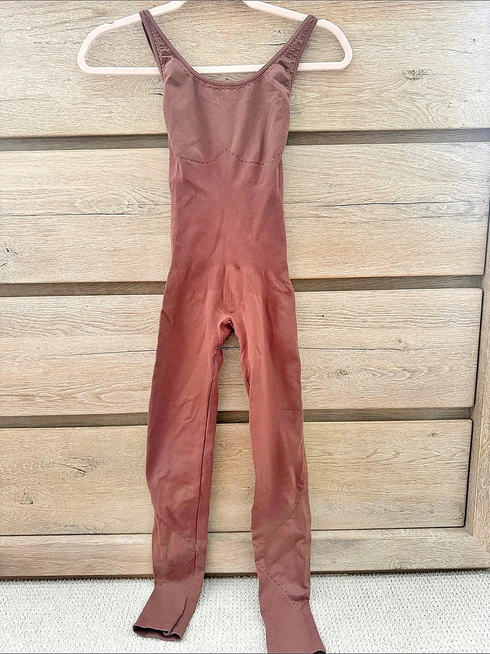 FP Movement One-Piece Ribbed in Brown XS/S